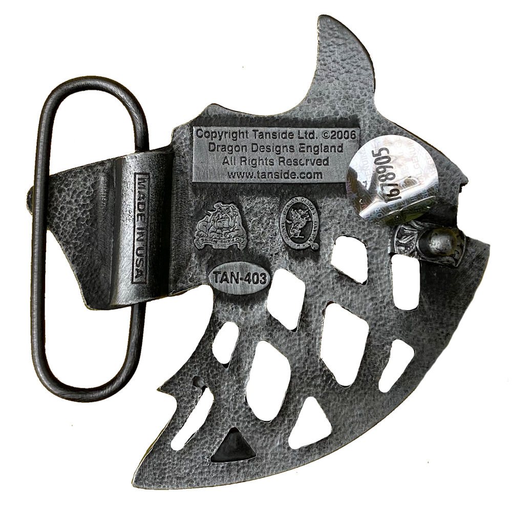 Viking Wolf Belt Buckle